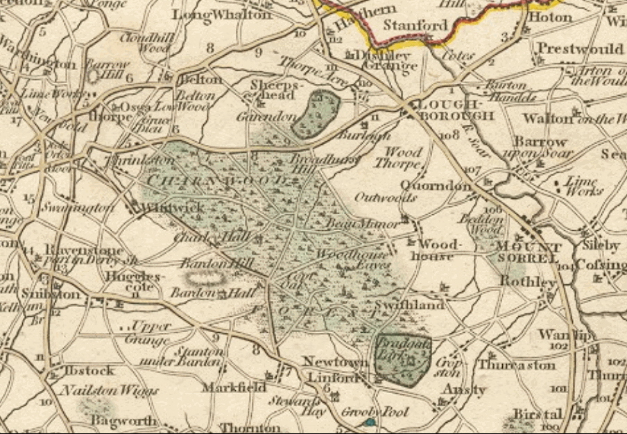 1787 map of Sheepshead